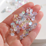 50pcs/lot Czech Glass Petal Spacer Beads for DIY Charm Bracelets Necklaces