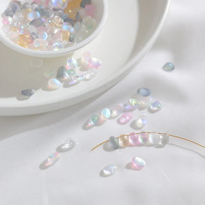 50pcs/lot Czech Glass Petal Spacer Beads for DIY Charm Bracelets Necklaces