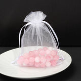 50pcs Organza Pouches Jewelry Packaging Bags for Wedding Party