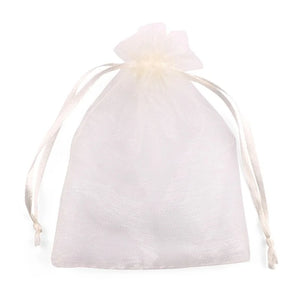 50pcs Organza Gift Bags Drawstring Jewelry Candy Packaging Bag 50%