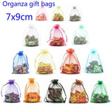 50pcs Organza Gift Bags Drawstring Jewelry Candy Packaging Bag 50%