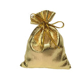50pcs/lot Drawstring Gift Bags Silver Jewelry Packaging Small Bags