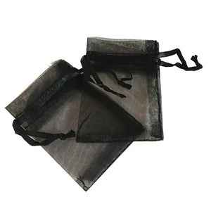50pcs/lot Organza Bags Jewelry Packaging Wedding Party Gift Pouches