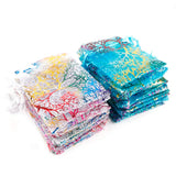 50pcs Organza Drawstring Bags Wedding Favor Pouches & Gift Bags