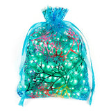 50pcs Organza Drawstring Bags Wedding Favor Pouches & Gift Bags