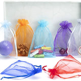 50pcs/lot Organza Bags Jewelry Packaging Bags Christmas Pouches