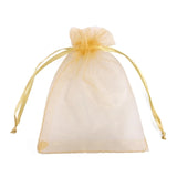 50pcs/lot Organza Bags Drawstring Jewelry Packaging Candy Wedding Bags Pouches