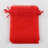 50pcs/lot 9x12cm Organza Bag Christmas Wedding Candy Bags Gift Pouches