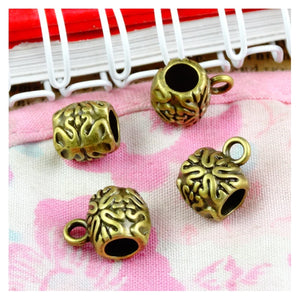 Antique Bronze Spacer Charm Beads DIY Jewelry Making