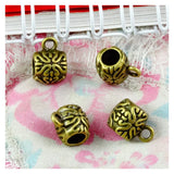 Antique Bronze Spacer Charm Beads DIY Jewelry Making