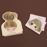 50pcs Barrettes Packing Paper Card for DIY Kid Hair Accessories