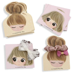 50pcs Barrettes Packing Paper Card for DIY Kid Hair Accessories