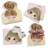 50pcs Barrettes Packing Paper Card for DIY Kid Hair Accessories