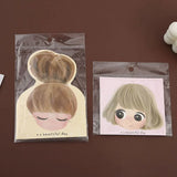 50pcs Barrettes Packing Paper Card for DIY Kid Hair Accessories