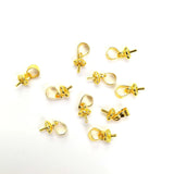 50pcs Blank Earring Studs Base Pins For Jewelry Making
