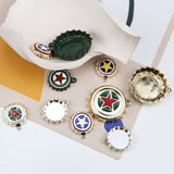 50pcs Coke Cap/Pentagram Pendants DIY Earrings/Necklace/Bracelet Charms