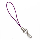 50pcs Colorful Cell Phone Lanyard Strap With Lobster Clasp Keychain Cords