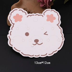 50pcs Headband Hair Bands Display Paper Cards for DIY Jewelry Packaging