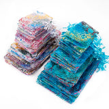 50pcs Organza Pouches Drawstring Jewelry Packaging Bags Wedding Party Gift Bags