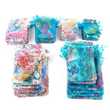 50pcs Organza Pouches Drawstring Jewelry Packaging Bags Wedding Party Gift Bags