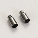 50pcs Leather Cord End Crimp Cap Beads Caps 2-10mm