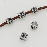 50pcs Big Hole Barrel Spacer Beads for DIY Jewelry Accessories