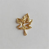 50pcs/lot Leaf Hollow Leaves Charms Pendant For Necklace