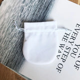 50pcs Flannel Bag Pouch Bead Charm Bracelet Europe Jewelry Gift Bags