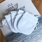 50pcs Flannel Bag Pouch Bead Charm Bracelet Europe Jewelry Gift Bags