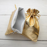 50pcs Drawstring Organza Gift Bag Wedding Candy Pouch Favour Bag
