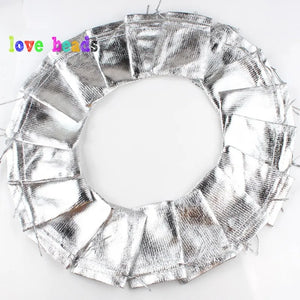 50pcs Silver Adjustable Jewelry Packing Bags 7x9cm 9x12cm Drawstring Gift Bags