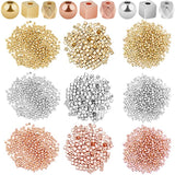 50pcs CCB Beads Natural Silver Plated Stone Loose Beads For Jewelry Making