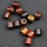 50pcs Wooden Beads 6x6mm 8x8mm Charm Spacer DIY Jewelry