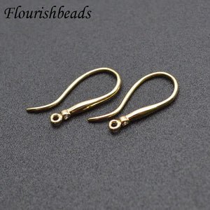 50pcs High Nickle Anti-rust Plated Fishwire Earring Hooks Jewelry Findings