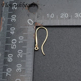 50pcs High Nickle Anti-rust Plated Fishwire Earring Hooks Jewelry Findings