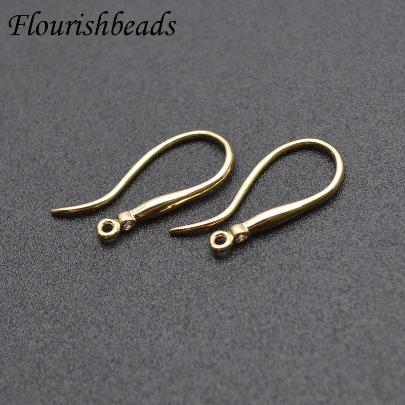 50pcs High Nickle Anti-rust Plated Fishwire Earring Hooks Jewelry Findings