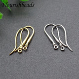 50pcs High Nickle Anti-rust Plated Fishwire Earring Hooks Jewelry Findings