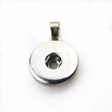 50pcs DIY Interchangeable Snap Buttons Accessory, Fit 18mm Snap Buttons Pendant