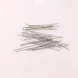 50pcs Stainless Steel T Word Head Pins Earring Bracelets Jewelry Findings Access