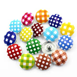 50pcs Mix Random Snap Buttons 18mm Ginger Snap Bracelet DIY Jewelry