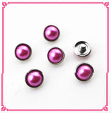 50pcs Mix Pearl Snap Buttons for 12mm Charm Bracelets DIY Jewelry