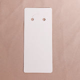 50pcs Keyrings Paper Cards for Jewelry Keychain Display