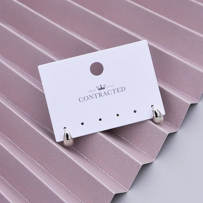 50pcs Earrings Display Cards for Accessories Packaging