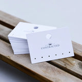 50pcs Earrings Display Cards for Accessories Packaging