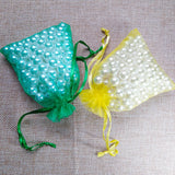 50pcs Organza Bags 5x7 7x9 9x12cm Wedding Party Gift Bag Christmas Birthday
