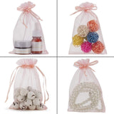 50pcs Organza Bags Drawstring Pouch for Jewelry Wedding Party Candy Bag