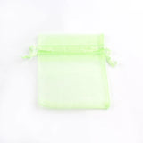 50pcs Organza Christmas Gift Bags Drawstring Jewelry Party Candy Bags