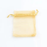50pcs Organza Christmas Gift Bags Drawstring Jewelry Party Candy Bags