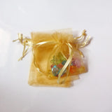50pcs/lot Organza Drawstring Candy Gift Bag Jewelry Bags Fabric Organza...