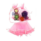 50pcs Organza Gift Bags Satin Drawstring Pouch Wedding Party Favor Jewelry Bags